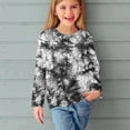 thumbnail image 4 of RXIRUCGD Chemises à Manches Longues pour Filles, Col Rond Mignon, Blouses Décontractées Élégantes, Multicolore, Taille : 3 Ans, 4 of 6