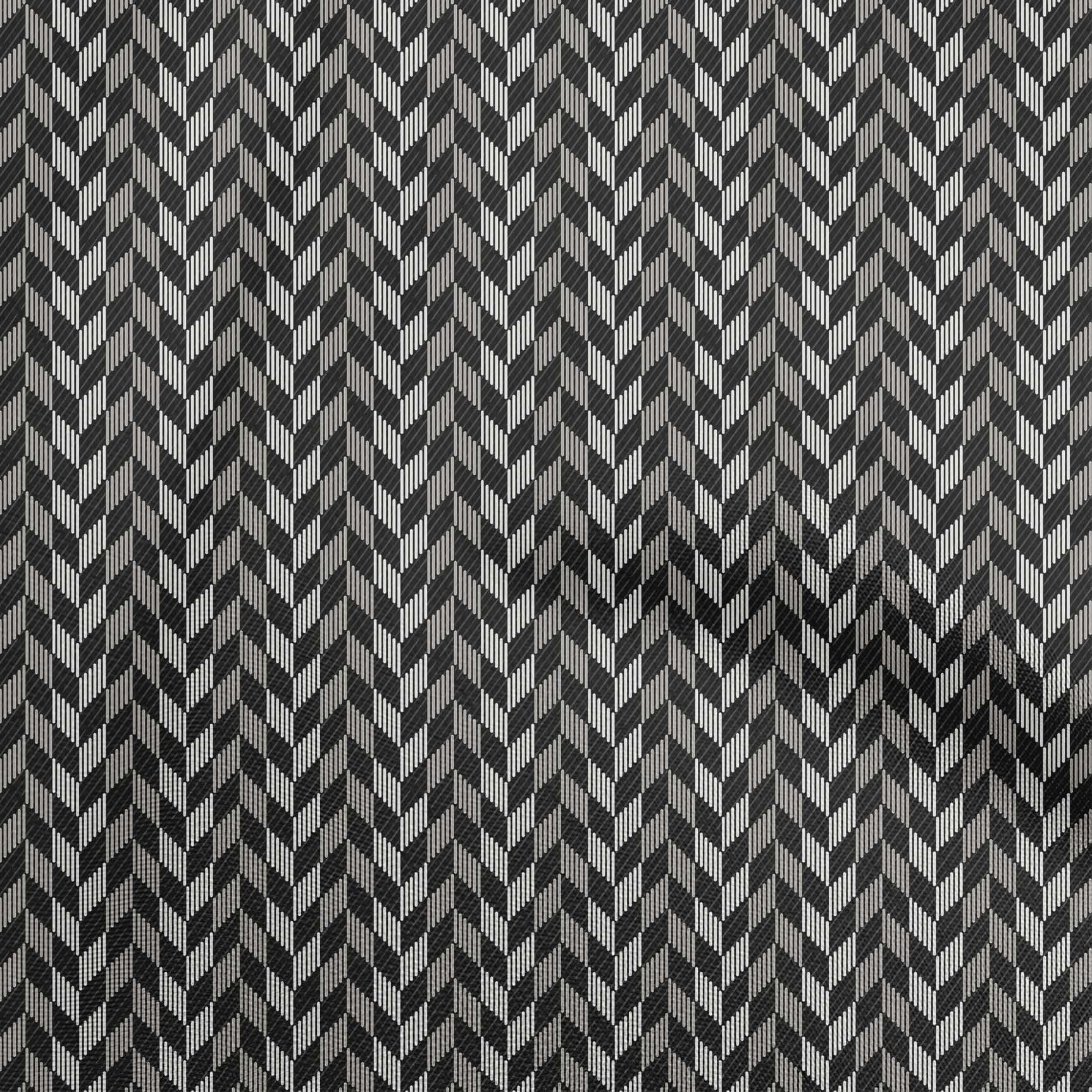 oneOone Polyester Spandex Black Fabric Geometric Sewing Material Print Fabric By The Yard 56 Inch Wide