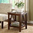 thumbnail image 2 of Riverbay Furniture Table d'Appoint en Tabac Antique, 2 of 2