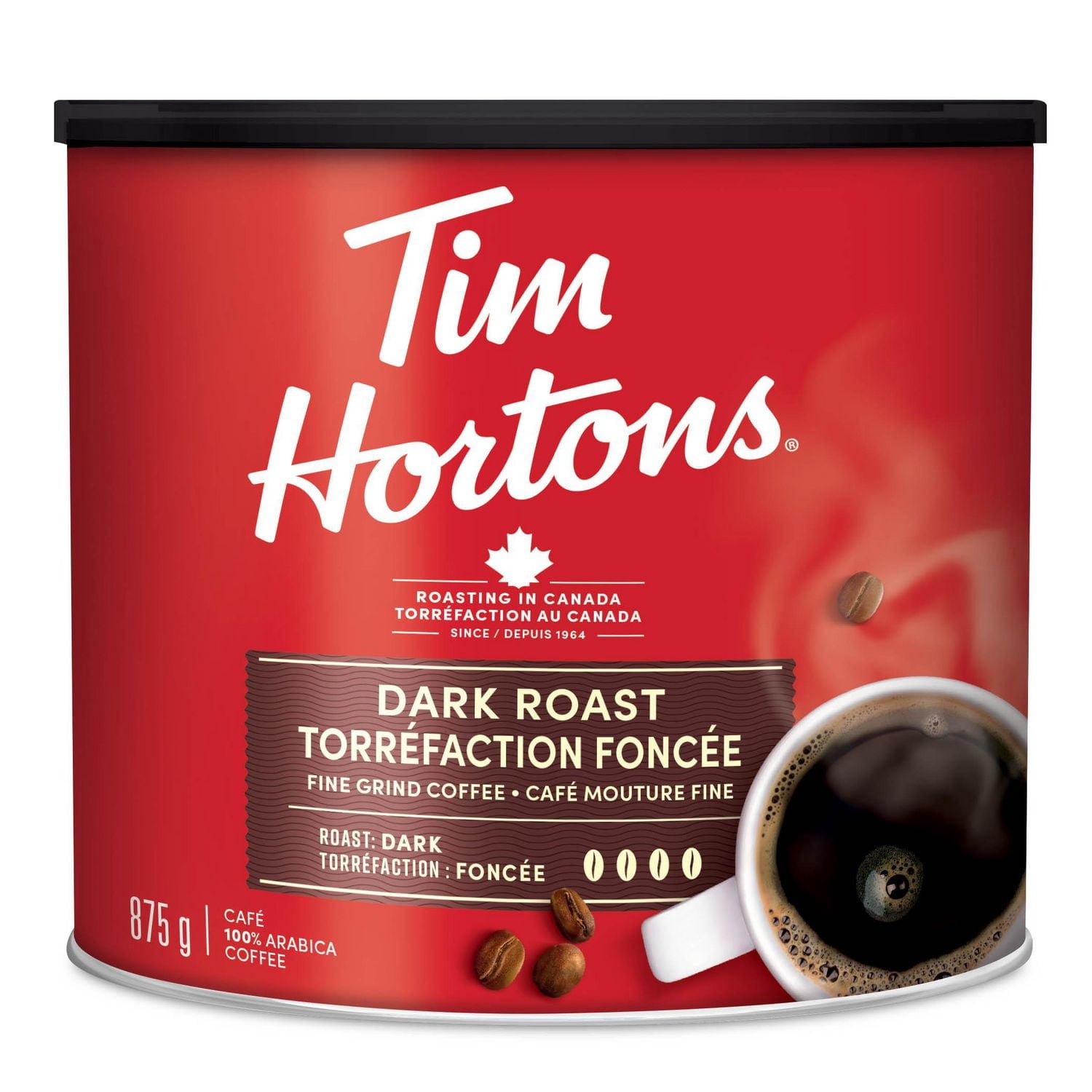 Tim Hortons Dark Roast Fine Grind Coffee