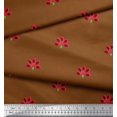 thumbnail image 2 of Soimoi polyester Crepe Fabric Artistic Floral Print Fabric by the Yard 42 Inch Wide, 2 of 3