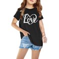thumbnail image 1 of RXIRUCGD Tout-Petits Enfants Garçons Filles T-shirt à Imprimé d'Halloween Mode Mignon Col Rond Imprimé Manches Courtes Haut ( Noir, Taille : 9 Ans ), 1 of 4