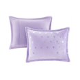 thumbnail image 3 of Pemberly Row Polyester Printed Brushed Comforter Set in Purple Blush, 3 of 10