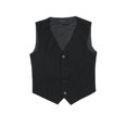 thumbnail image 1 of Mavezzano Boys' Suit Vest Black, Sizes 4-16 - 5, 1 of 2