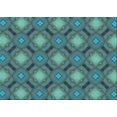 thumbnail image 1 of Ahgly Tapis Rectangulaire Lavable en Machine Intérieur Transitionnel Vert Profond, 8 Pieds x 10 Pieds, 1 of 7