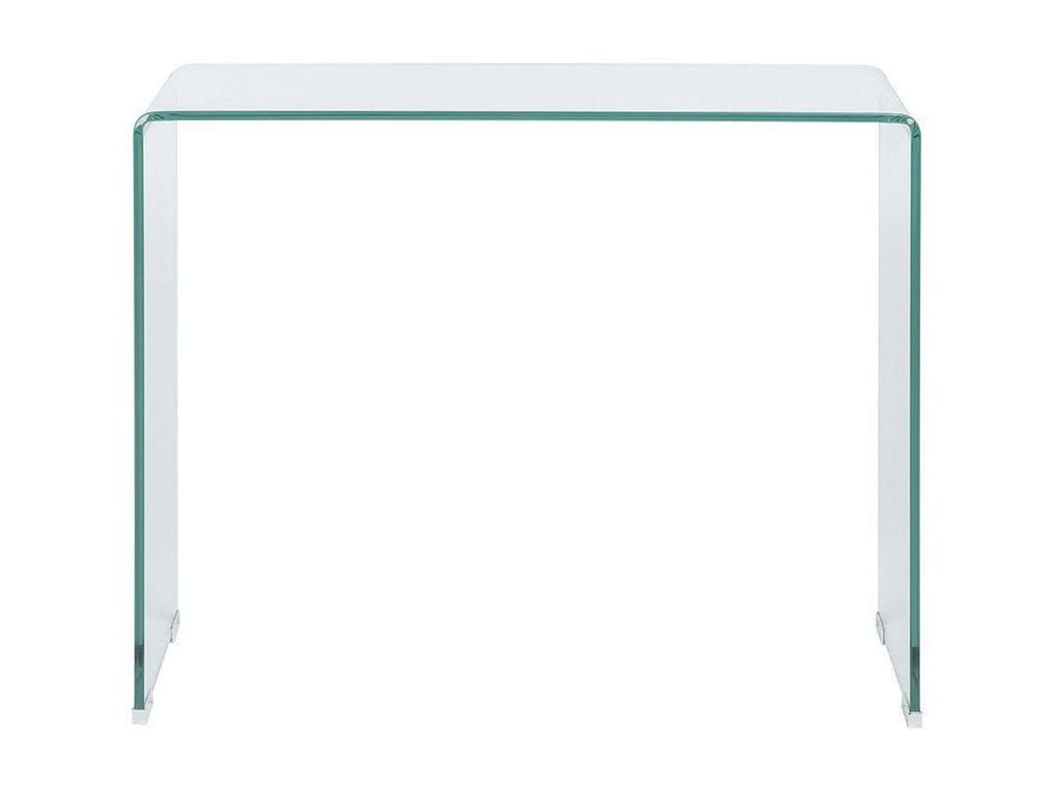 Table console en verre