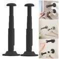thumbnail image 2 of QIDESHIP Two Clothes Racks on the Wall, Plastic Household Hooks, Two Clothes Racks on the Wall, Hanger Organizer Rack Extendable Clothes Hanger Stacker Saving Laundry Storage Holders, 2 of 9