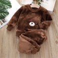 thumbnail image 2 of WEAIXIMIUNG Ensemble de Pyjama Doux 2 Pcs pour Enfants et Garçons 5-6 Ans, 2 of 4