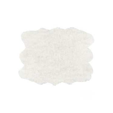 H-LUXE Gordon Faux Sheepskin Rug