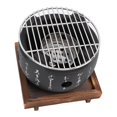 thumbnail image 1 of Mini BBQ Grill, Quick Heating, Japanese Style, Multifunctional Usage, Suitable For Families, Portable BBQ Grill For Grilled Meals, Skewers, And More, 1 of 8