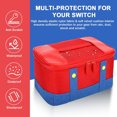 thumbnail image 3 of Grand Étui de Transport Protecteur pour Console OLED Pro Contrôleur Nintendo Switch Sac de Rangement de Voyage Étui pour Accessoires d'Interrupteur Grande version, 3 of 5