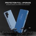 thumbnail image 2 of Mirror Vertical Protective Case for Samsung Galaxy S23 Ultra Full Body Protection Curved Streamer Plating Fashion Kickstand Shockproof Scratch-Resistant Case for Samsung S23 Ultra,A, 2 of 7