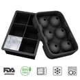 thumbnail image 2 of RXIRUCGD Ice Trays, Easy Removable Ice Trays For Cocktails, Freezers, Stackable Ice Trays With Lids, 2 of 2