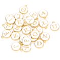 thumbnail image 1 of Bracelet Pendant, 0.4 X 0.2in 26 PCS Alloy Dripping Pendant  For Bracelet For Earring For Necklace For Keychain, 1 of 8
