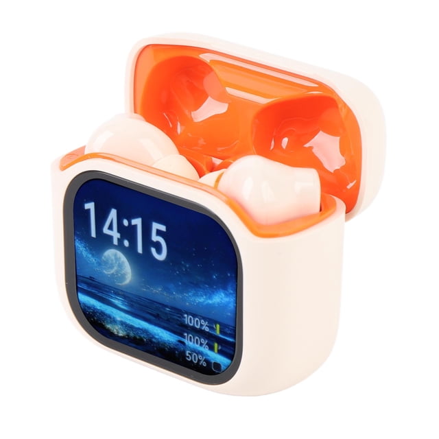 Earbuds Language Translator Earbuds with Color Touchscreen Charging Case 5.4 ANC Noise Cancelling 140 Languages Translation IPX5 for Music Call