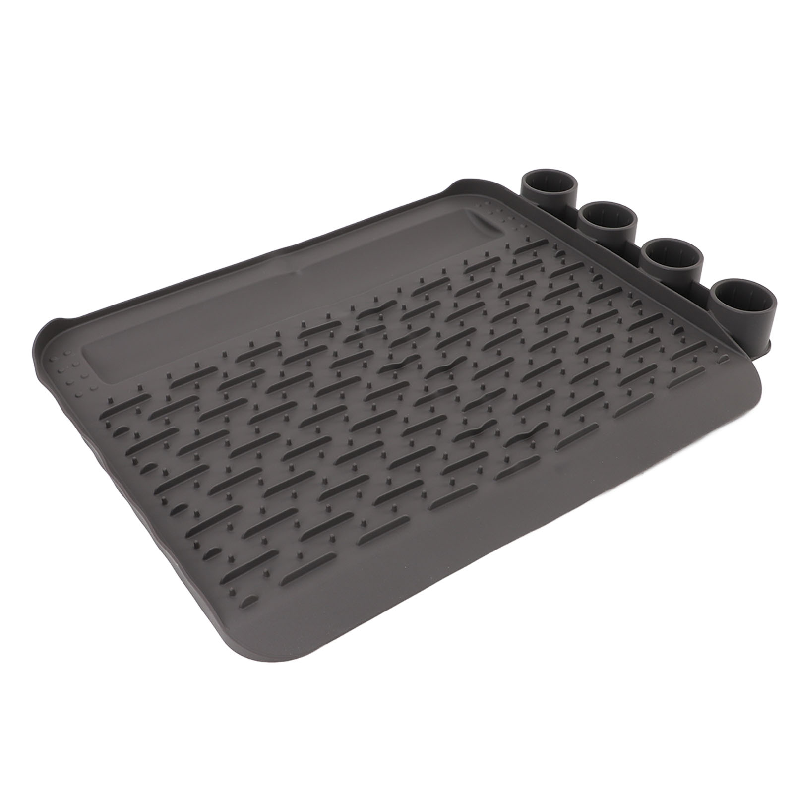 Tapis de Rangement pour Aspirateur en Silicone Tapis Protecteur pour Aspirateur Vertical Aspirateur Humide et Sec