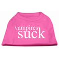 thumbnail image 1 of Vampires Suck Screen Print Shirt Bright Pink M (12), 1 of 1