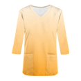 thumbnail image 3 of Funicet Hauts pour Femmes, Vêtements pour Femmes, Nouvelle Mode T-Shirt Décontracté Col en V Imprimé Col Rond Manches 3/4 Vêtements d'Allaitement Haut, Hauts Manches 3/4 pour Femmes, Hauts Décontractés pour Femmes, 3 of 5