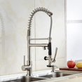 thumbnail image 4 of Kitchen Water Tap, Pull Down Spring Faucet Household Hot And Cold Water Tap Washbasin Faucet Basin Sink, 4 of 8