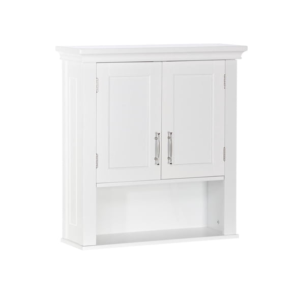 RiverRidge® Home Somerset Collection 22.88-inch W x 24.38-inch H x 7.88-inch D 2-Door Wall Cabinet in White