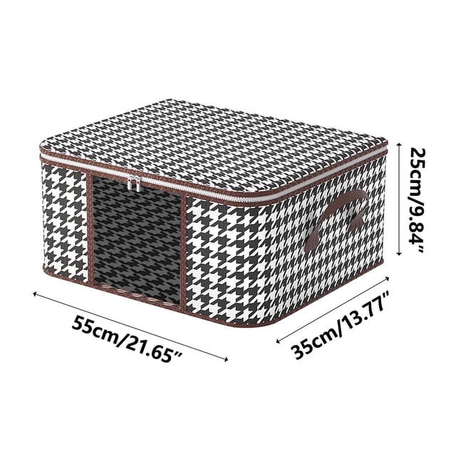 EGNMCR Closet Organizers and Storage, Storage Trunks & Bag Visual Clothes Storage Bag Wardrobe Sorting Storage Box Portable Storage Bag Winter Quilt Storage Box good products
