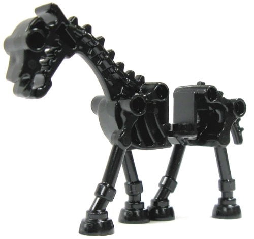 LEGO Black Skeleton Horse (from Harry Potter series)