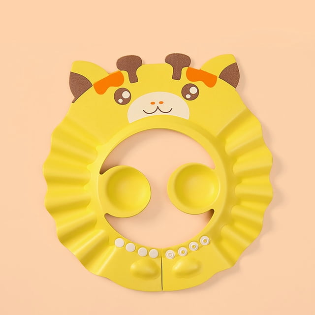Bonnet de Shampooing pour Bébé Nourrisson Bonnet de Shampooing Protection des Oreilles pour Enfant Bonnet de Douche au Soleil