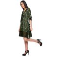 thumbnail image 4 of Moomaya Sortie de Plage Imprimé Kimono Caftan Kaftan Cache-Maillot pour Femmes, 4 of 4
