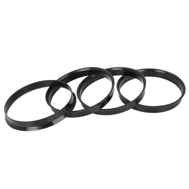 Unique Bargains 4pcs Plastic 74.1mm to 57.1mm Car Hub Centric Rings Wheel Spacer