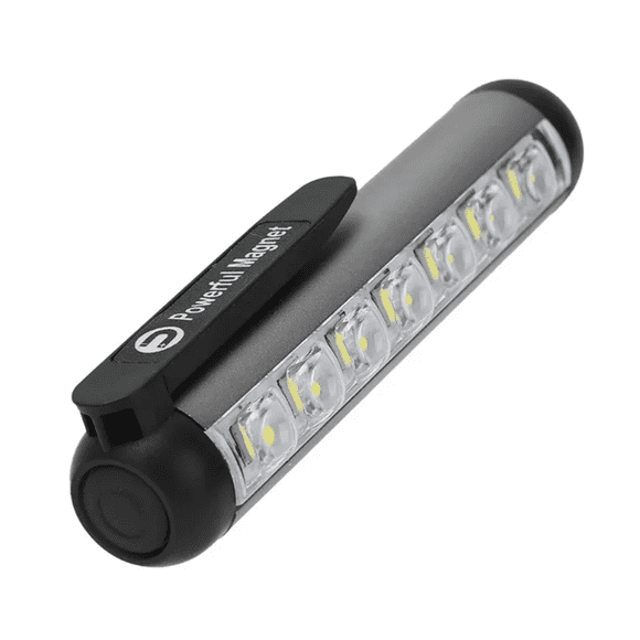 Magnetic Rechargeable Pen Light, Mini LED Flashlights with COB Work Light, Waterproof Small Pocket Flashlights for Indoor/Outdoor Use