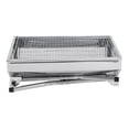 thumbnail image 2 of CNKOO Grill Barbecue Portable BBQ Stainless Steel Folding BBQ Kabab Grill Camping Grill Tabletop Grill Hibachi Grill For Shish Kabob Portable Small Grill, 2 of 5