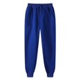 thumbnail image 1 of Men‘s Casual Joggers Cotton Sweatpants Workout Athletic Pants with Pockets Drawstring Gym Running Pants, 1 of 2