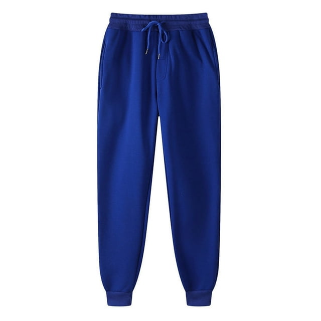 Men‘s Casual Joggers Cotton Sweatpants Workout Athletic Pants with Pockets Drawstring Gym Running Pants