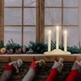 thumbnail image 3 of Holiday Time Noël 3 Lumières Candelabra Avec Ampoules Claire, 3 of 4
