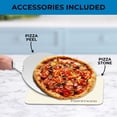 thumbnail image 2 of Kenmore Four à Pizza Électrique 12", Intérieur, 5 Programmes Tactiles, Acier Inoxydable, Pelle et Pierre à Pizza, 750°F, Four de Comptoir, 2 of 8