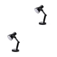 thumbnail image 2 of Redempat Folding Reading Lamp Adjustable Book Lamp Bedroom Small Night Lights Book Clip Light Warm Light Eye Protection Table Lamp black 2Set, 2 of 6