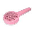 thumbnail image 3 of Pet Self Cleaning Slicker Brush, Clean Loose Fur Pet Grooming Brush One Click Hair Removal Soft Comb Teeth Painless  For Daily Use For Dogs, 3 of 8