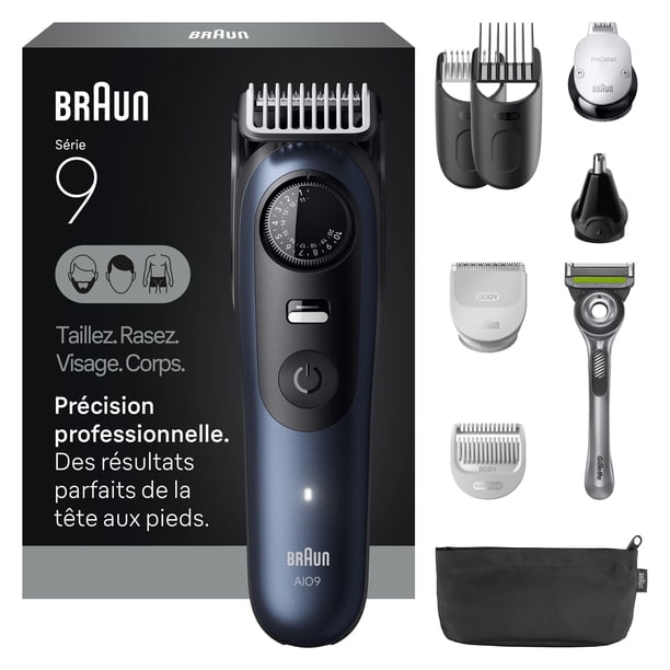 Braun All-in-One Series 9 Trimmer Kit, 40 Lengths, ProBlade, AIO