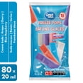 thumbnail image 1 of Great Value Freeze Pops - Cream Soda, Grape, Cherry, Blue Raspberry, 1 of 8