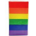thumbnail image 1 of 20CT Rainbow Tall Napkins, 1 of 3