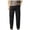 Noir, variante sur JMYHOAM Pantalon Cargo pour Hommes Taille Élastique Mélangé Respirant Confortable Doux Plage Décontracté Pantalon Pleine Longueur,m-TTG