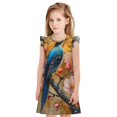 thumbnail image 1 of Easygdp Robe de Pyjama Élégance pour Filles, Robe de Nuit Princesse pour Filles, Manches à Volants Adorables, Sans Fermetures Éclair Ni Boutons-TTG, 1 of 6