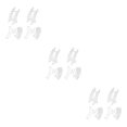 thumbnail image 4 of Decodeary 4pack/lot Easy Cleaning Ballpoint Pen Display Stand Unique Durable Plastic Transparent Color 3Set, 4 of 6