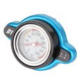 thumbnail image 1 of Radiator  Car Radiator Cover Thermostatic Gauge  Radiator  W/temp Gauge Radiators Parts Universal Thermostatic Radiator  Water  Cover Leakproof W/Temperature Gauge, 1 of 8
