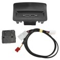 thumbnail image 2 of Panel Dual USB Car  Socket Power Outlet, Akozon 5QD035726L Black Plastic 12V-24V Quick Car  Female Dual USB Car  Socket Power, 2 of 8
