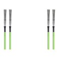 thumbnail image 2 of ZLight 2 Pieces Drum Brush Practicing Prop High-carbon Steel Firm Structure Cajon Stick Professional Instrument Supplies Sticks Green 2Set, 2 of 6