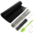 thumbnail image 4 of Miangastore BBQ Grill Accessories BBQ Smoker Tube Assorted Color 1 Set 12X2In Stainless Steel, 4 of 8