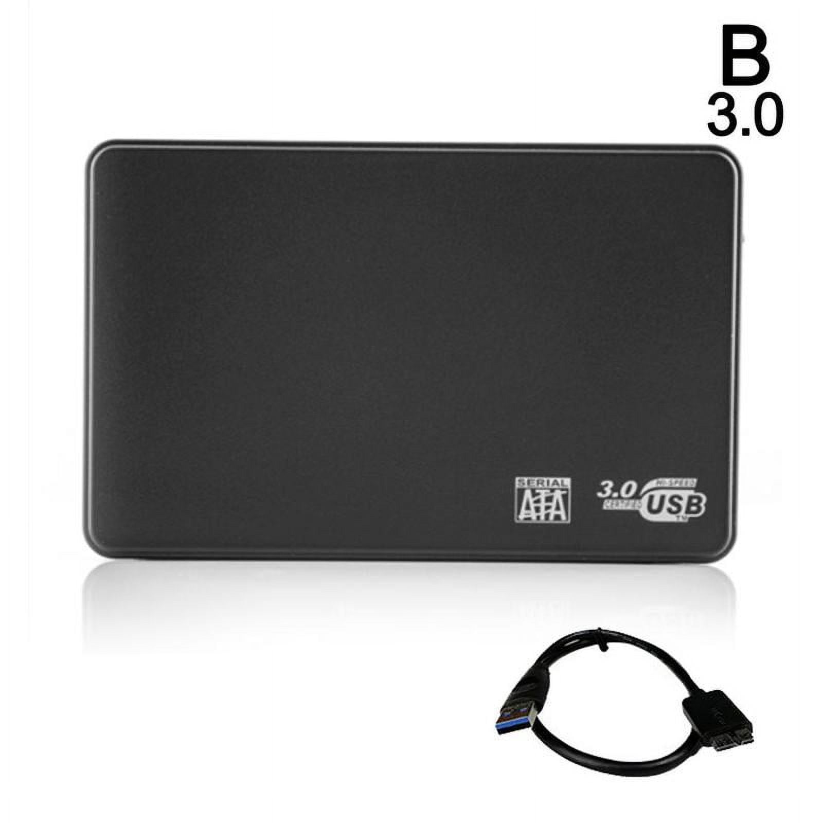 USB2.0/3.0 SATA SSD HDD Hard Drive Disk Dock Enclosure Case Station Box Bla P4N0
