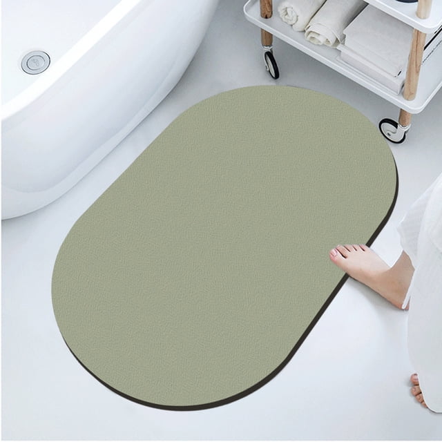 Bilqis Bath Rug- Super Absorbent Quick Dry- Rubber Backing Non Slip -Washable Bathroom Floor Mats- Shower Rug For In Front Of Bathtub-Shower Room -16x24