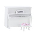thumbnail image 4 of 1set Miniature Piano Small Piano Stool Toy Micro Landscape Decoration Ornament, 4 of 9